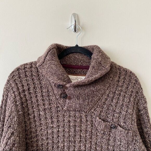 Vintage Roots-Wool Blend Elbow Patch Sweater - Picture 5 of 13